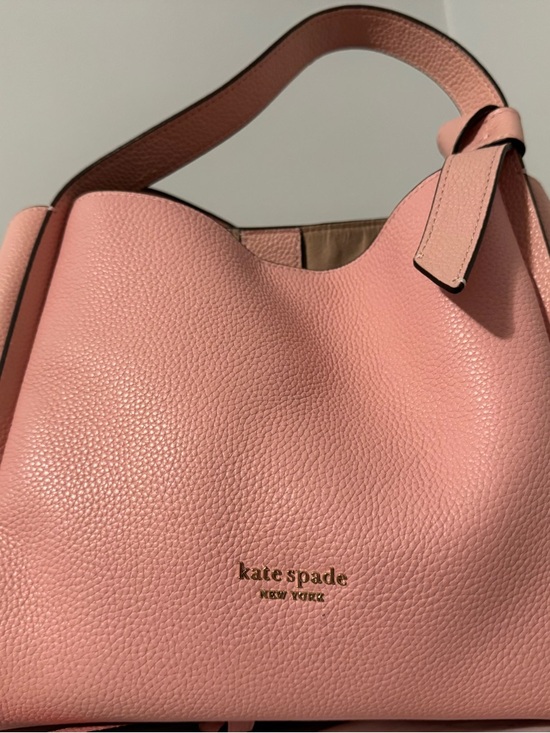 kate spade Pebble Leather Shoulder Bag in Blush Pink - Picture 7 of 7